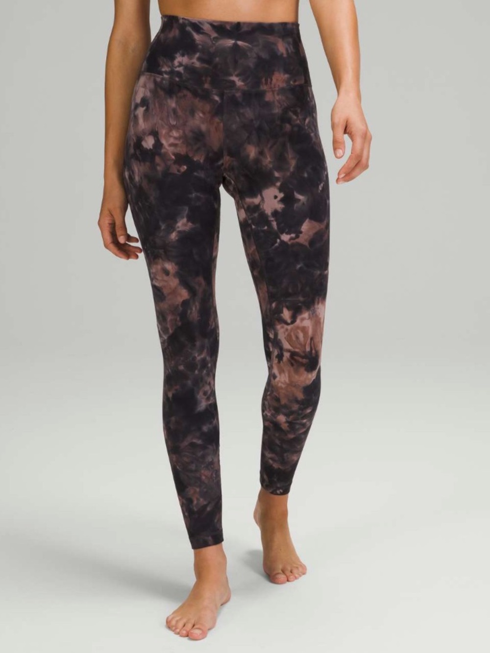 Lululemon Align Pant 28” Diamond Dye Graphite Grey Pink Pastel Nulu Leggings